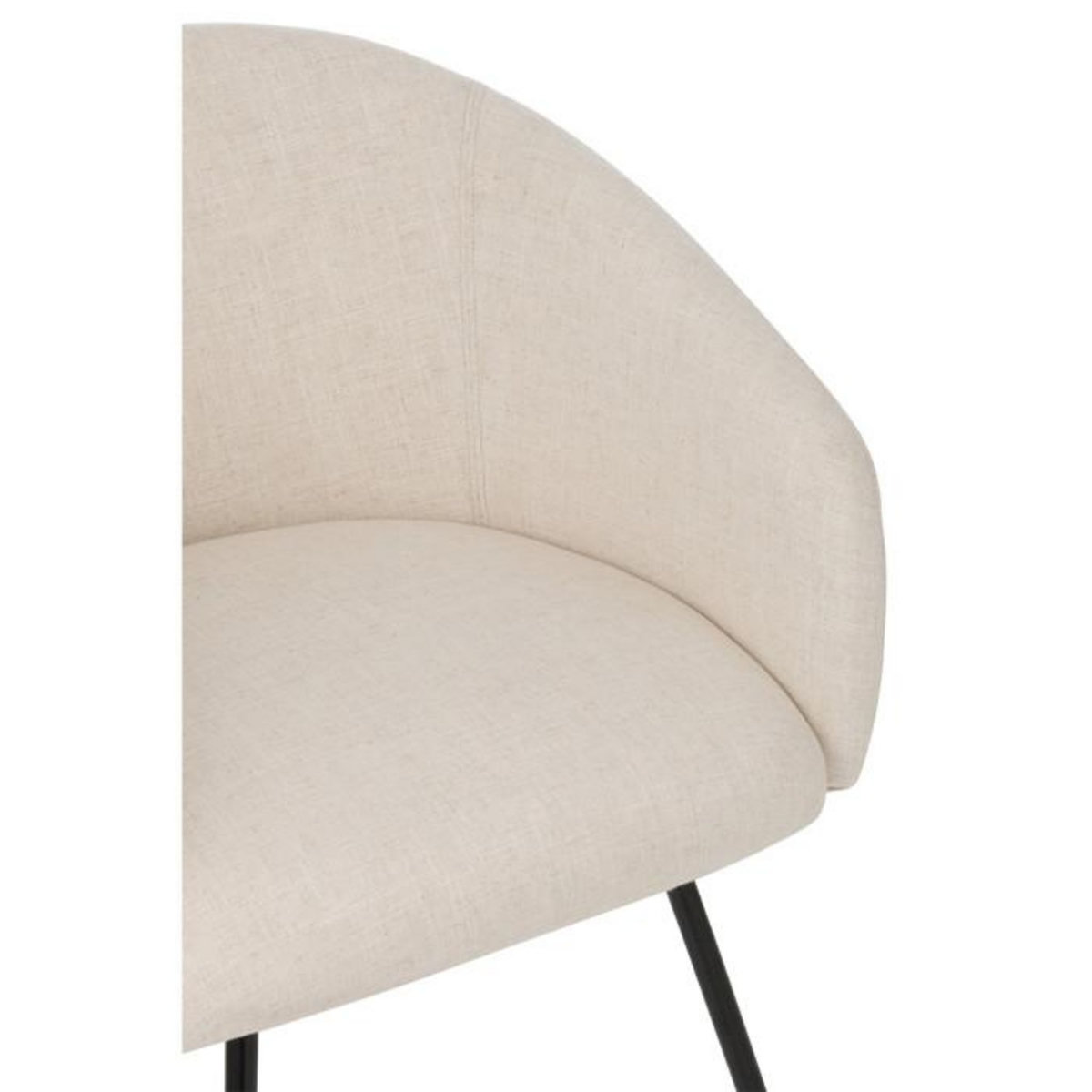 Paris Prix Chaise Design  Wales  75cm Ivoire