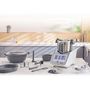 Voir la diapositive 2 : KITCHENCOOK Robot Cuiseur Connecté 800 Recettes Cuisioxtconnect Gris Kitchencook