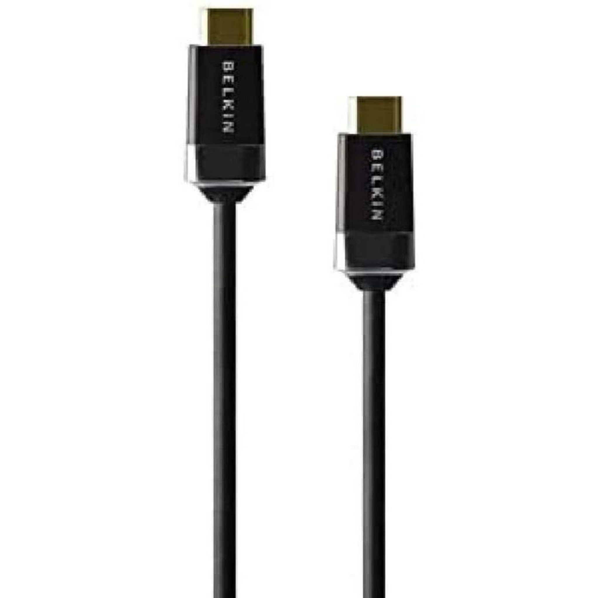 Voir la diapositive 2 : Belkin Câble HDMI vidéo/audio haute vitesse High Speed Gold 5 m noir mâle à mâle