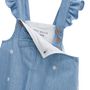 Voir la diapositive 2 : Petit Béguin Salopette bébé en chambray Ciao Milano