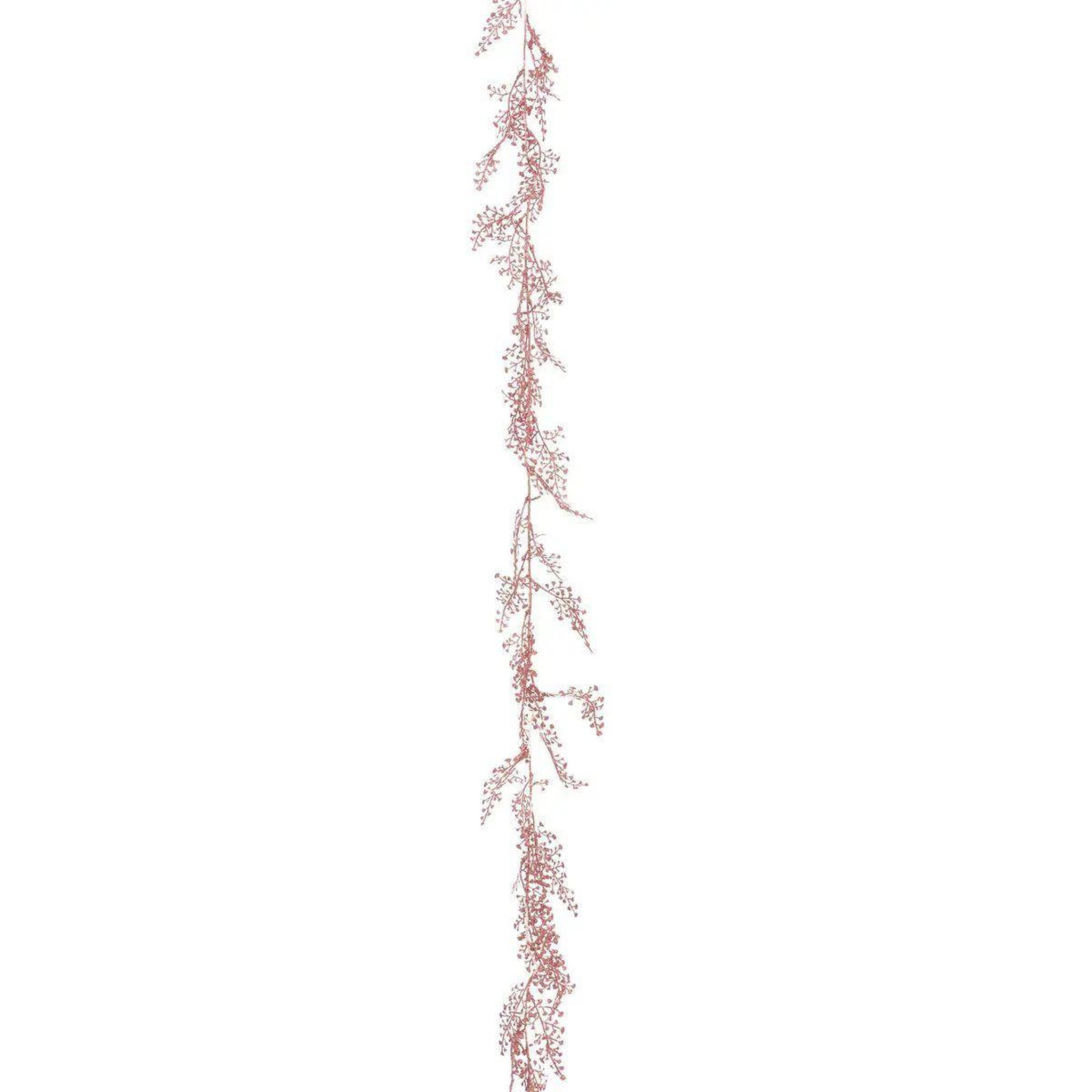 ATMOSPHERA Guirlande de noël déco  liane  180cm rose