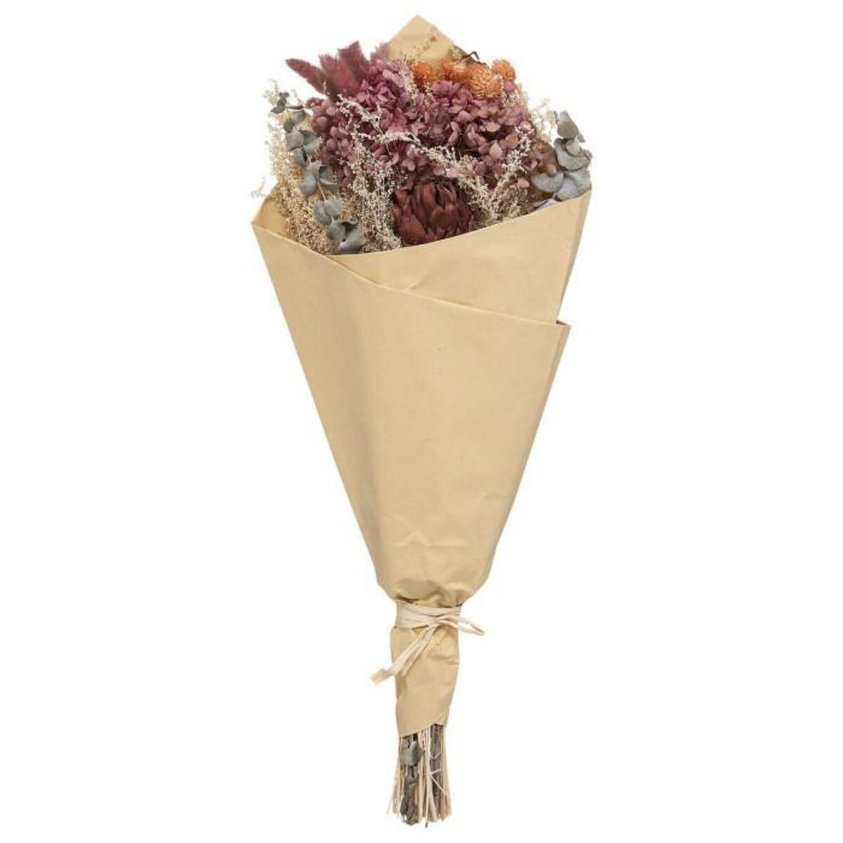 ATMOSPHERA Bouquet de Fleurs Séchées  Carmen  50cm Rose