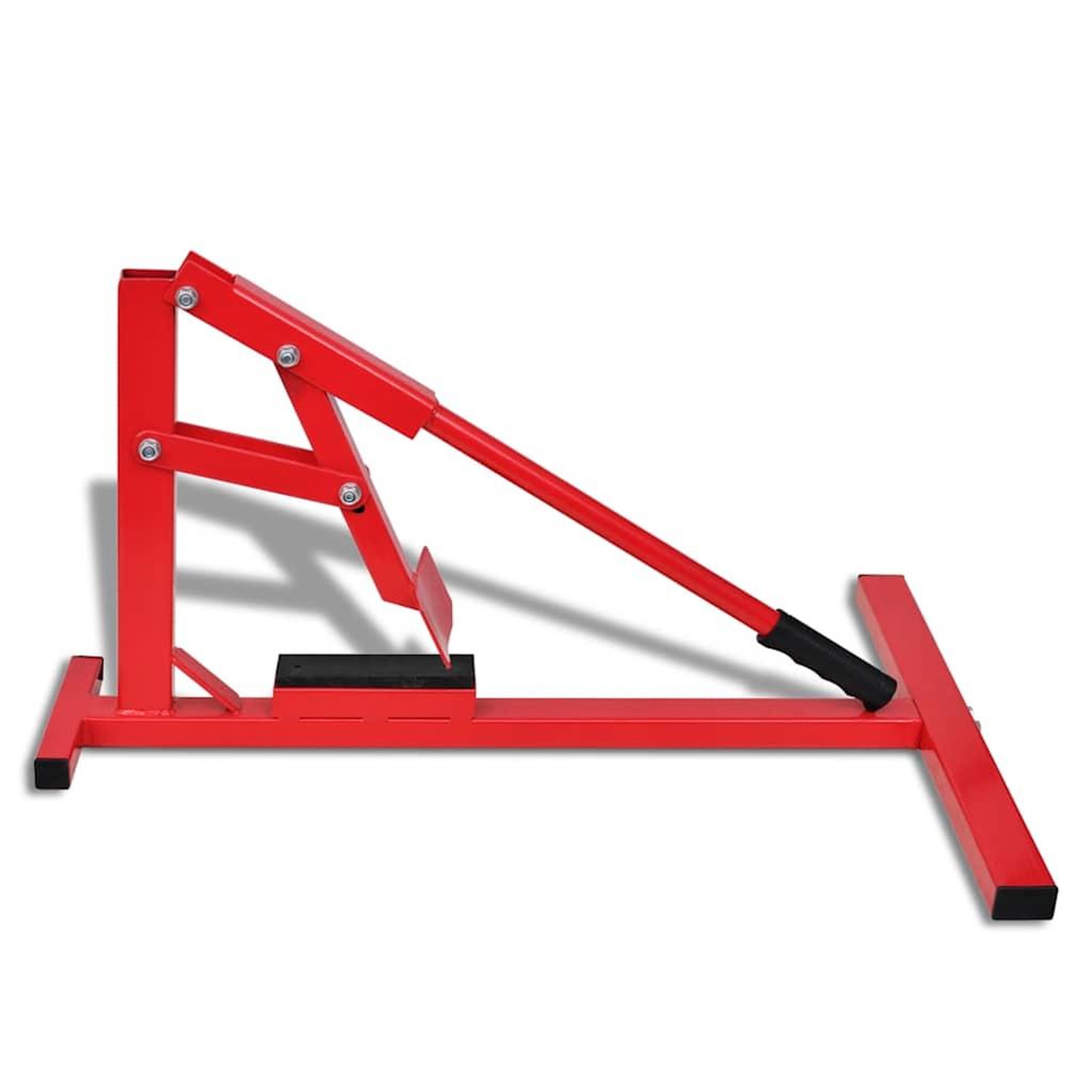 Voir la diapositive 2 : VIDAXL Demonte-pneu moto professionnel rouge