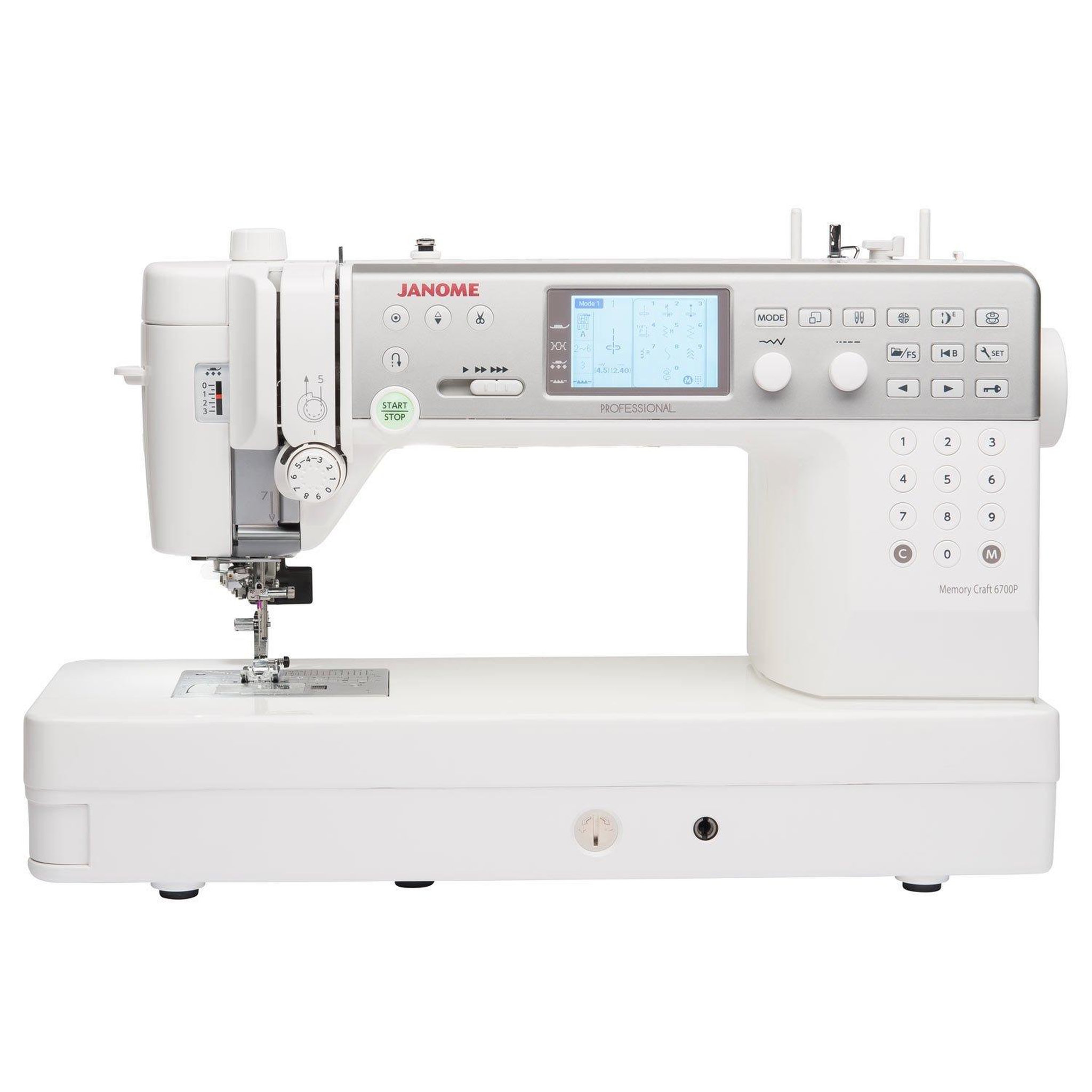 Janome Machine à coudre janome memory craft 6700p