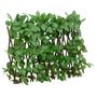 Voir la diapositive 2 : VIDAXL vidaXL Treillis de lierre artificiel extensible 5 pcs vert 180x30 cm