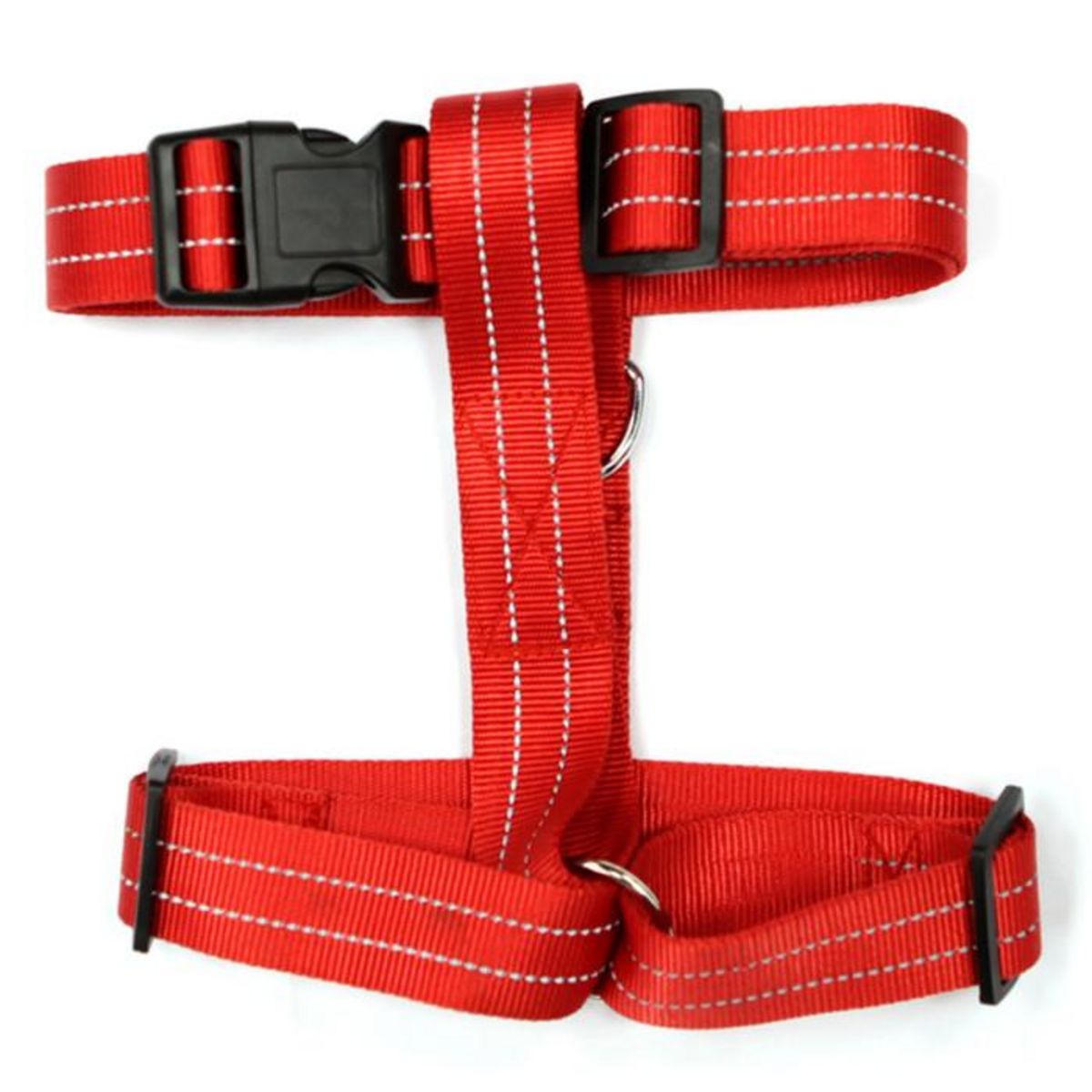 Paris Prix Harnais pour Chien  Coutures Réfléchissantes  90cm Rouge