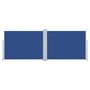 Voir la diapositive 3 : VIDAXL Auvent lateral retractable Bleu 120 x 1000 cm