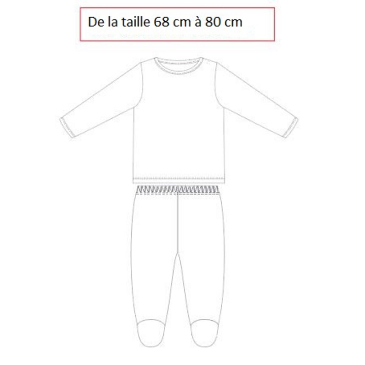 INEXTENSO Pyjama velours bébé fille