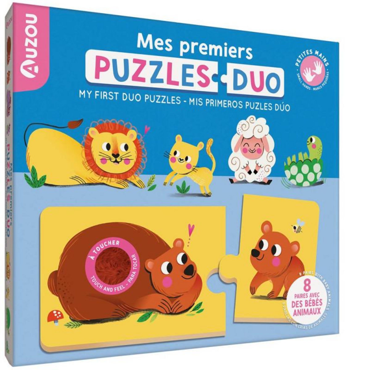 Editions Auzou MES PREMIERS PUZZLE DUO À TOUCHER