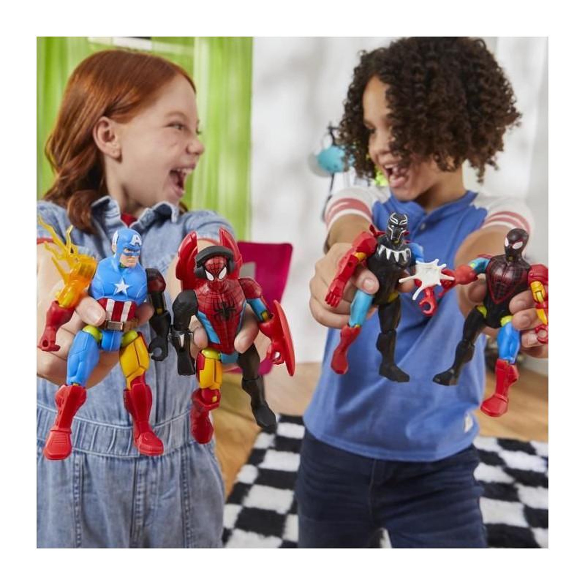 Voir la diapositive 5 : HASBRO MixMashers Venom Deluxe, figurine 12 cm personnalisable a mélanger et combiner avec accessoires, Marvel, des 4 ans