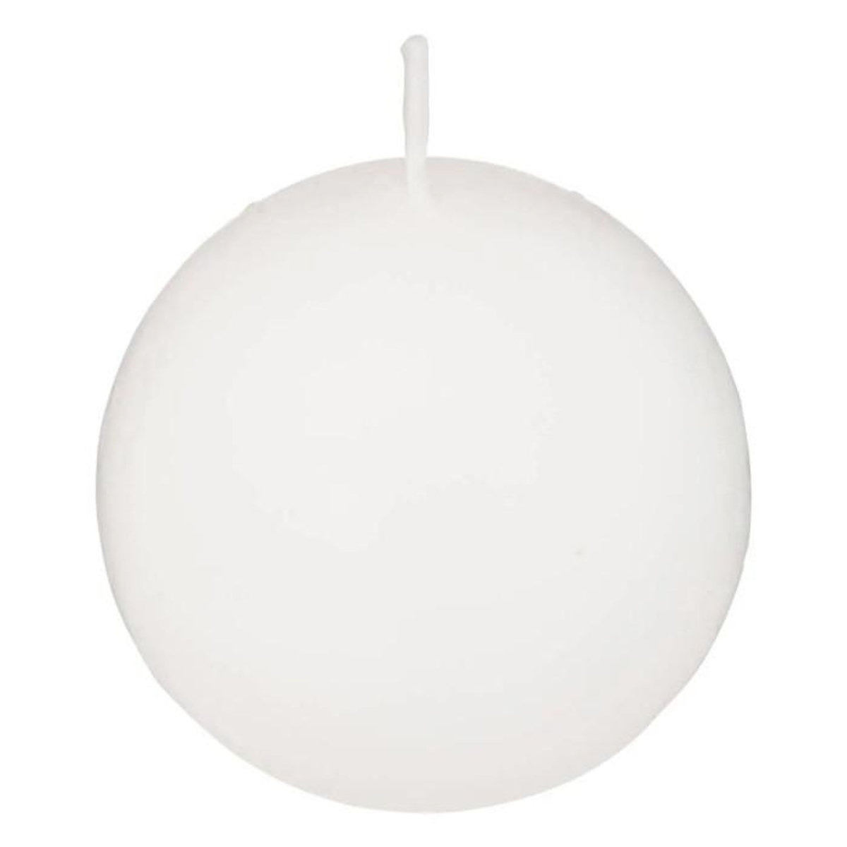 ATMOSPHERA Lot de 3 Bougies Boules  Many  6cm Blanc