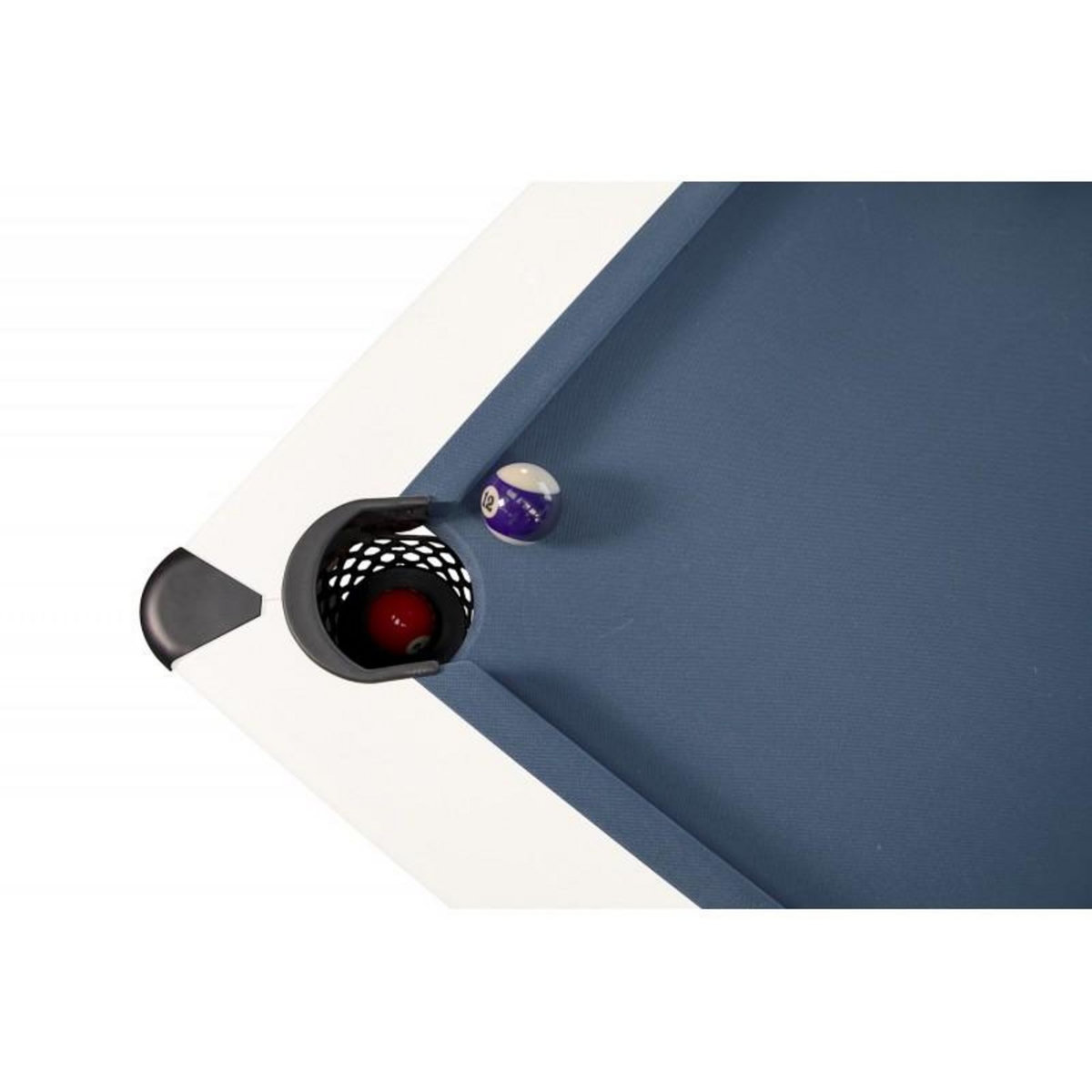 PLAY4FUN Billard Américain HARMONY 6Ft - 206,5 x 116,5 x 80 cm avec accessoires - Couleur Ivoire