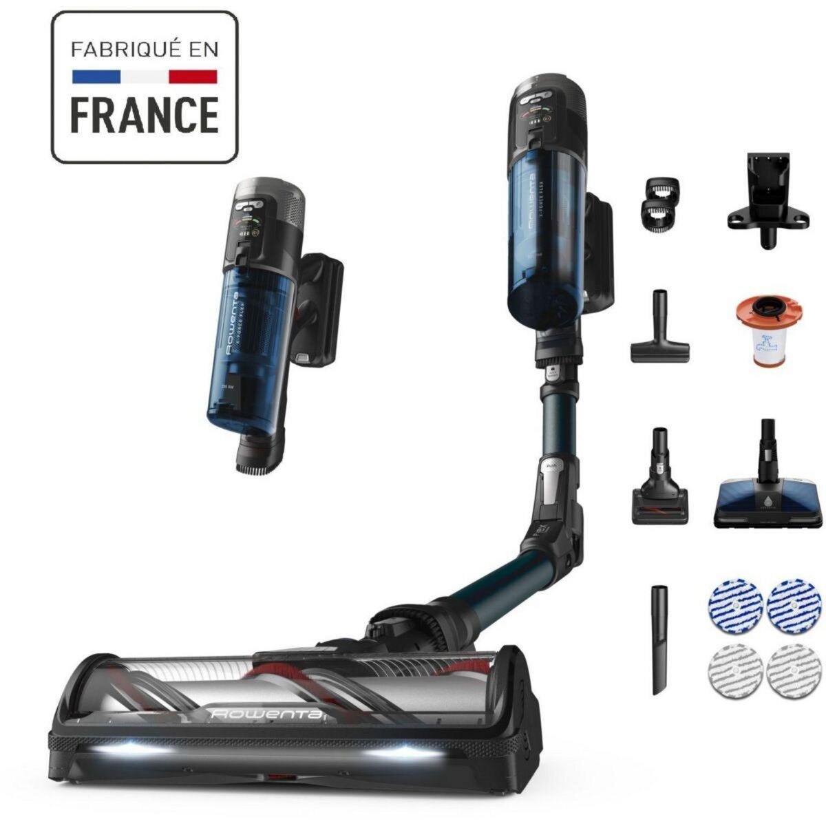 ROWENTA Aspirateur balai X Force Flex 13.60 Animal aerospin