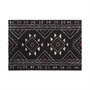 Voir la diapositive 1 : Paris Prix Tapis Déco à Motifs  Saharienne  120x170cm Noir
