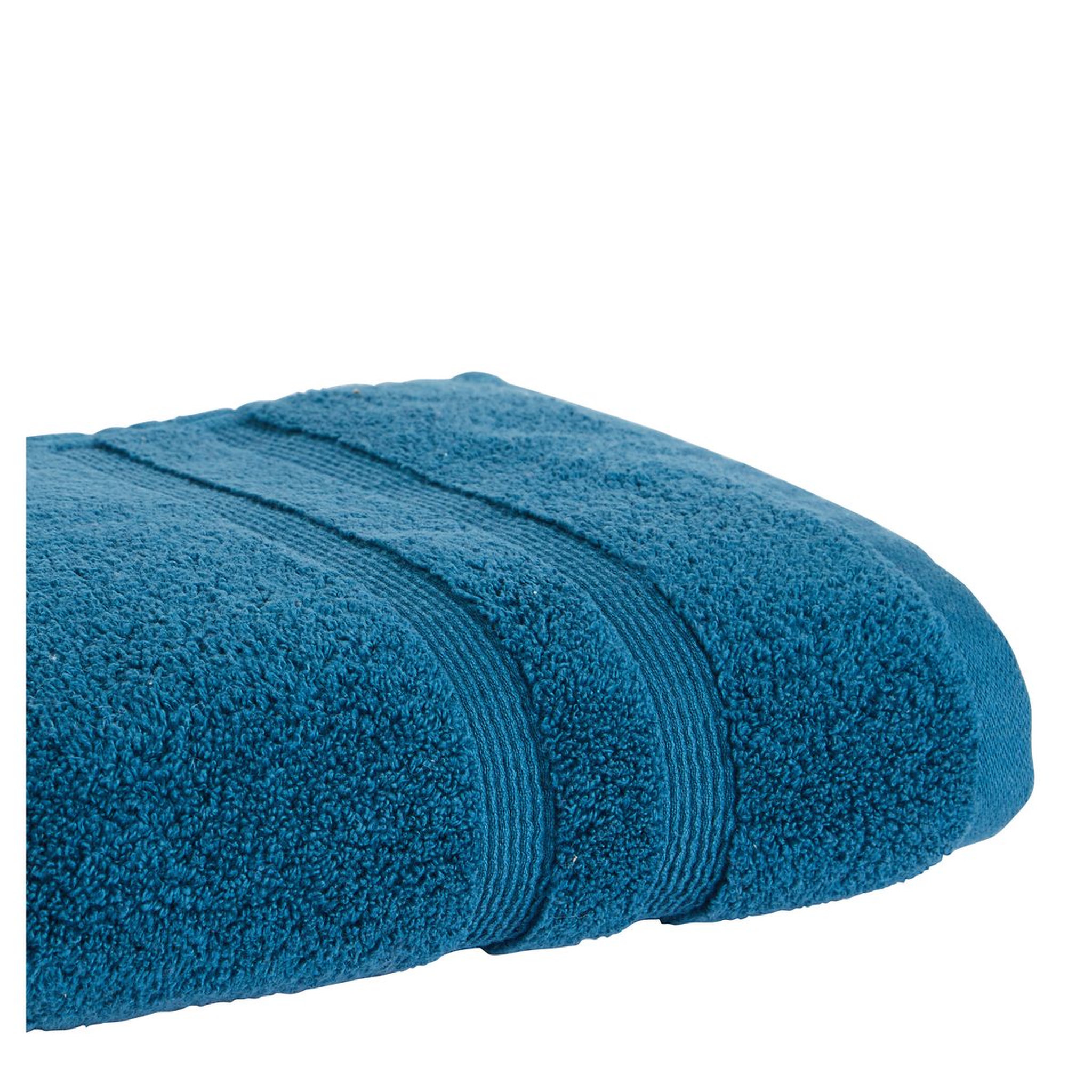 Voir la diapositive 3 : ACTUEL Drap de bain uni en coton 500 g/m²