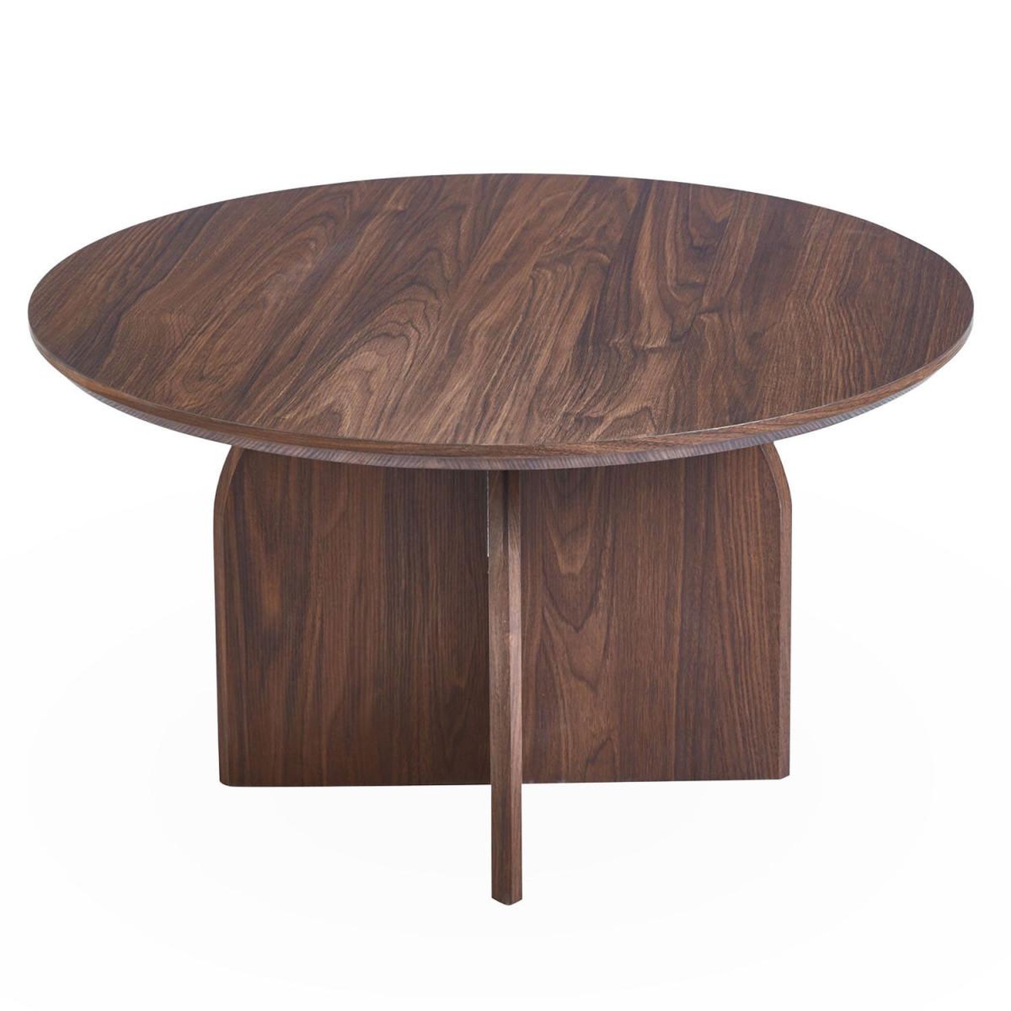 Voir la diapositive 2 : Paris Prix Table basse ronde  mindy  80cm marron