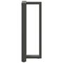 Voir la diapositive 5 : VIDAXL Pieds de table de bar forme de T 2 pcs anthracite acier