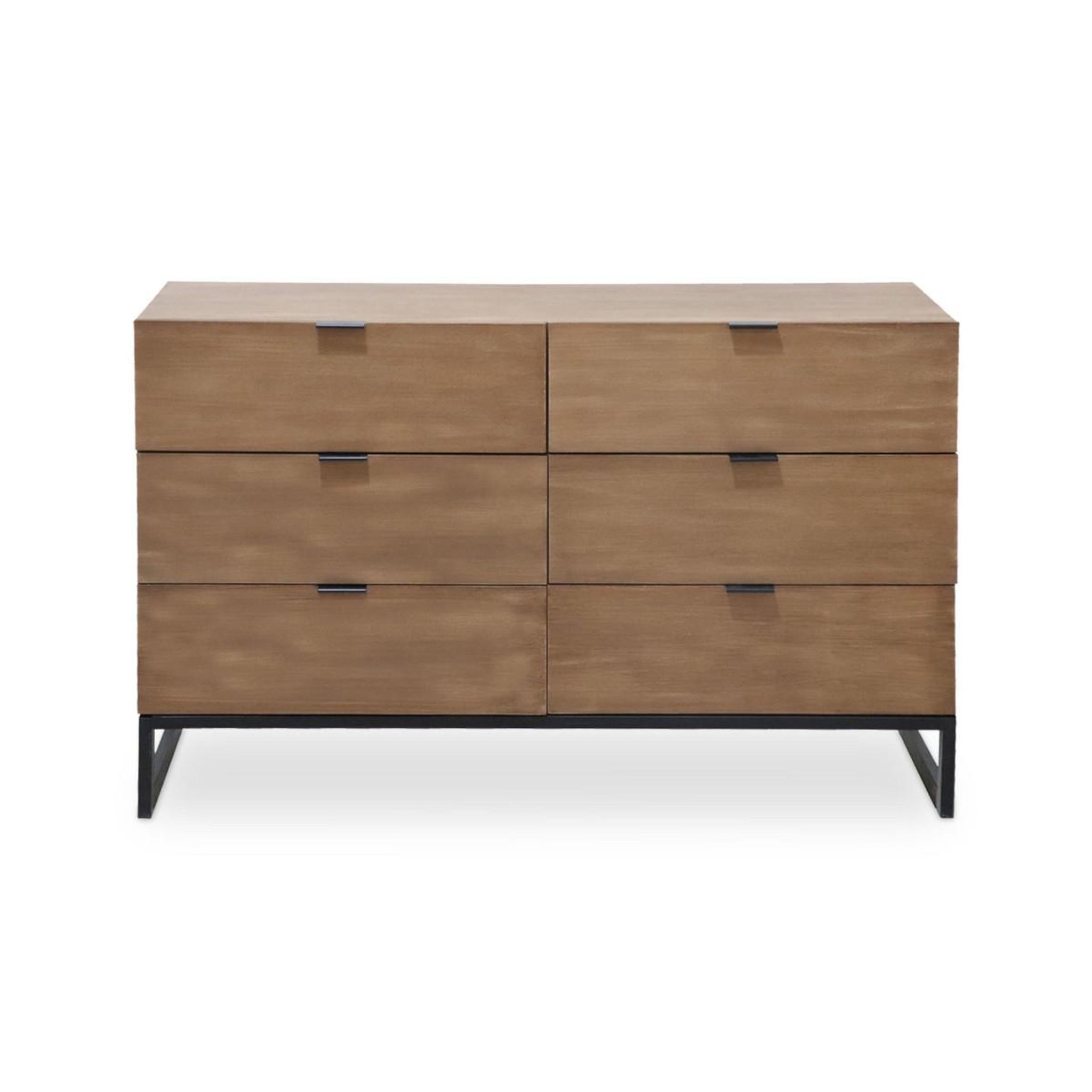 Voir la diapositive 3 : Paris Prix Commode 6 tiroirs  bolta  120cm chêne clair