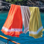 Voir la diapositive 5 : Sensei Maison Serviette de plage / fouta 100x180 cm BAHAMAS - 100x180 cm