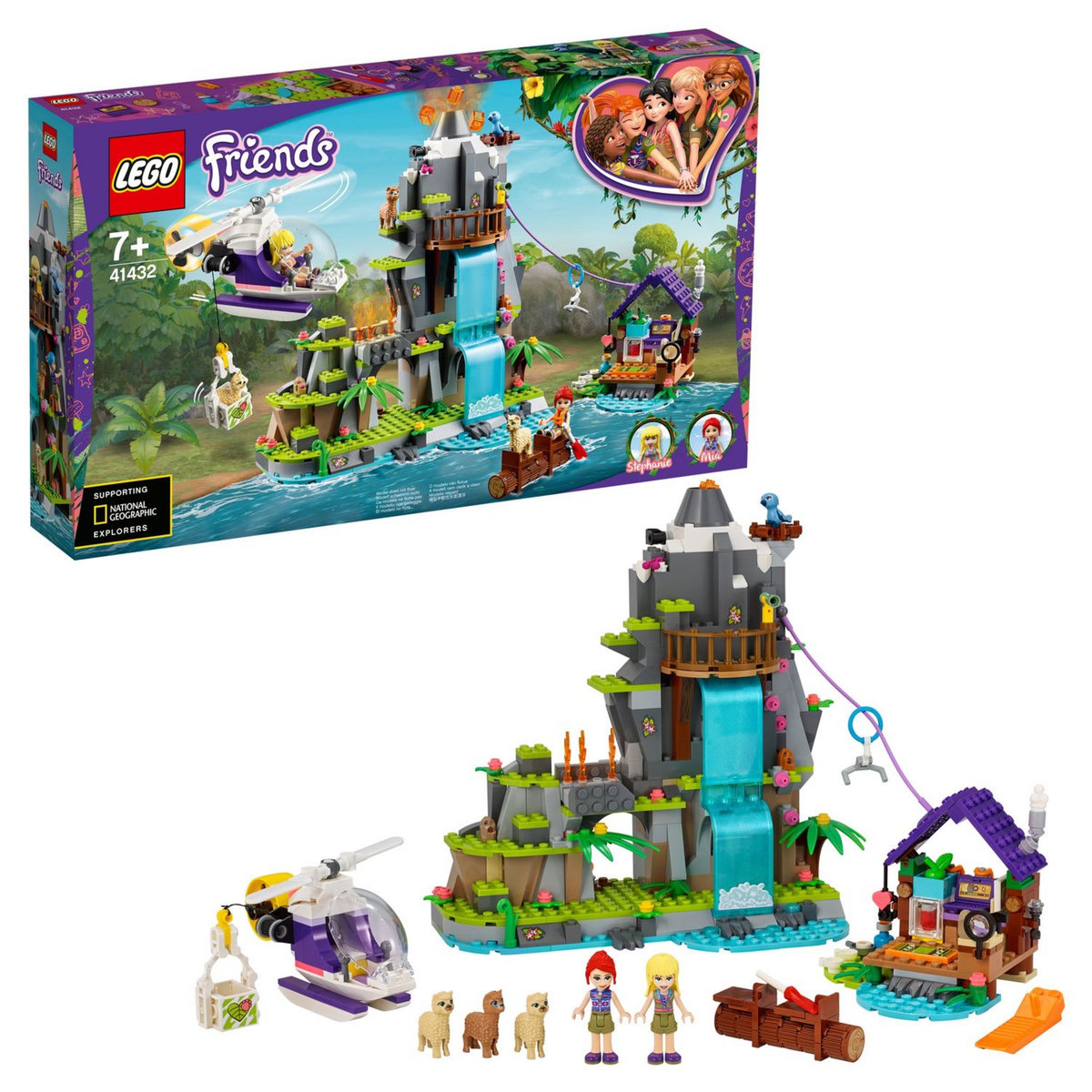 LEGO Friends 41432 - Le sauvetage des alpagas en montagne