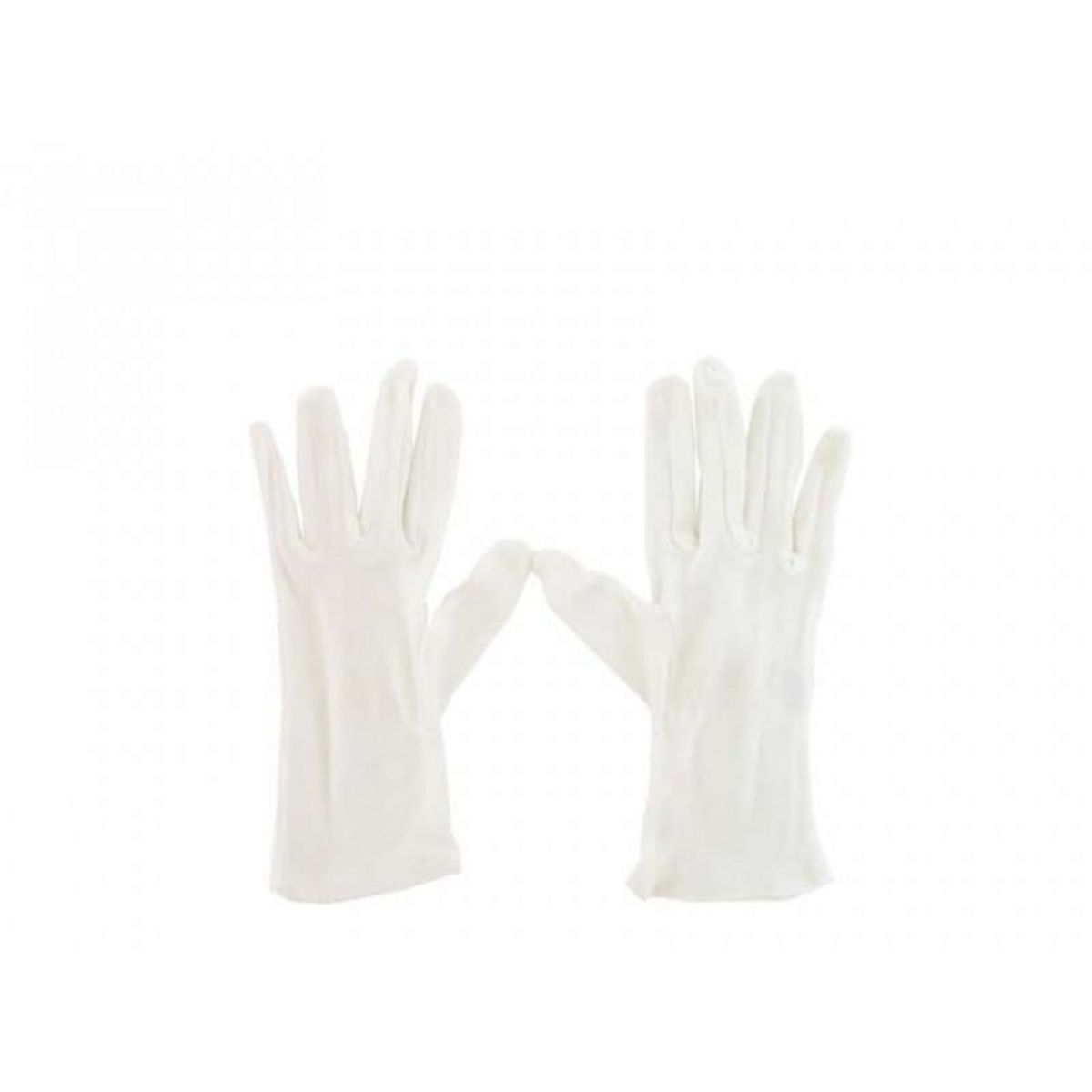 EURO PROTECTION Pack de 10 paires de gants coton blanc Taille XL/10 EP 4150