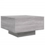 Voir la diapositive 2 : VIDAXL Table basse sonoma gris 55x55x31 cm bois d'ingenierie