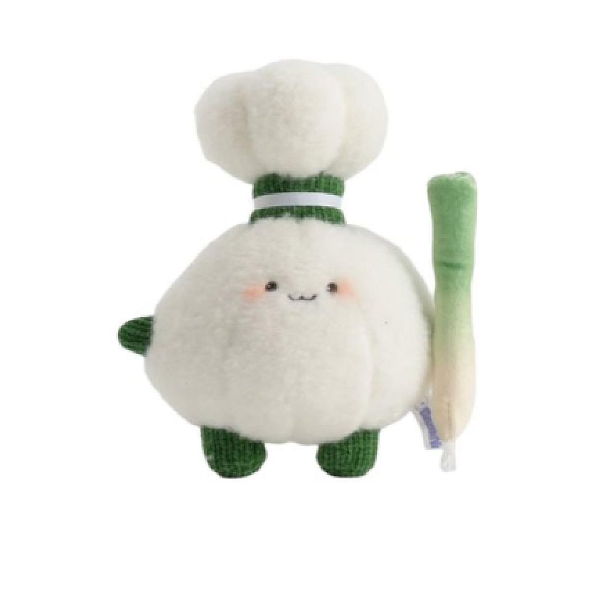 Trousselier Porte clef Peluche Legumes - Ail 15 cm