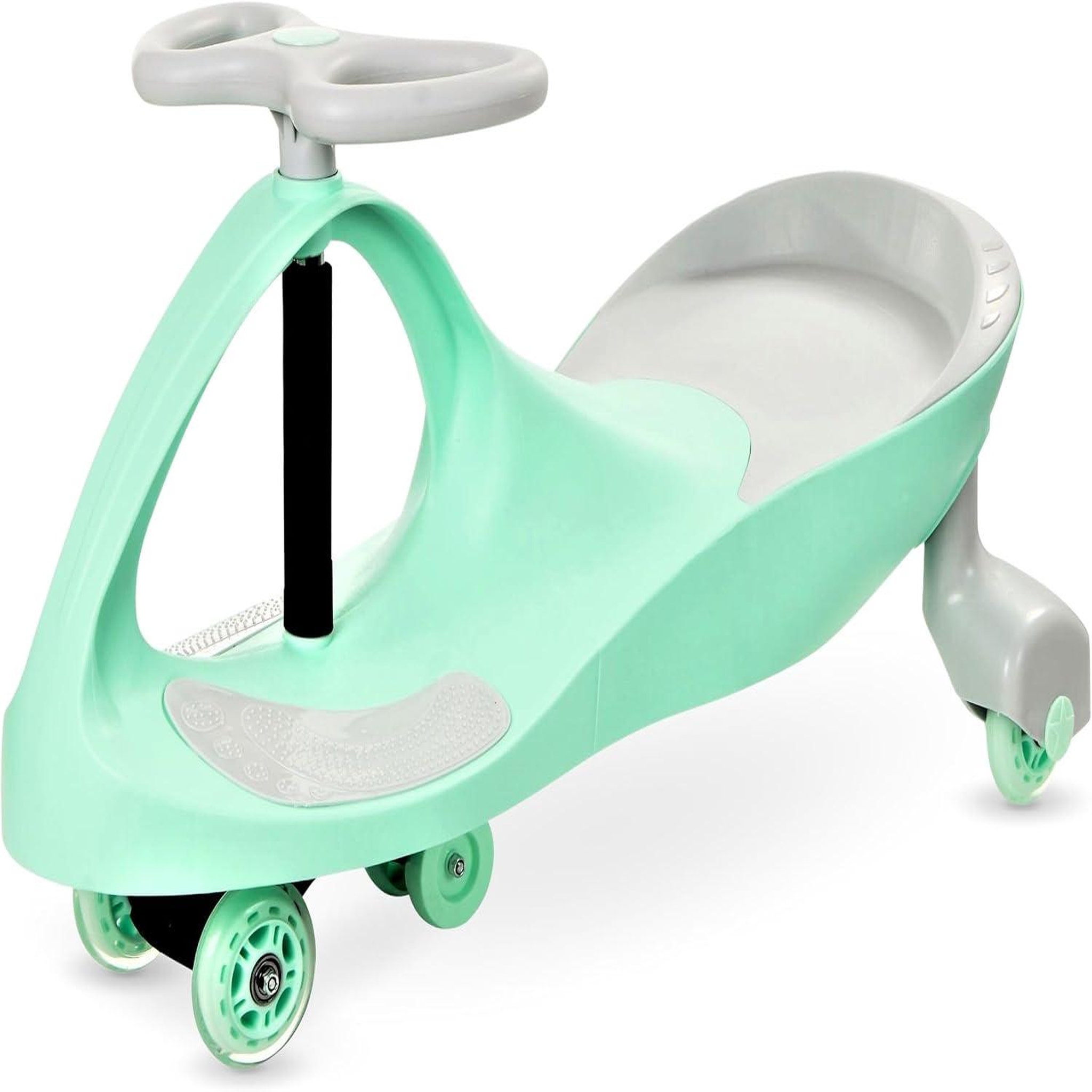 MAMABRUM Voiture Porteur Enfant Twistcar, Tourner le Guidon pour Avancer, Draisienne 120kg, Roues LED
