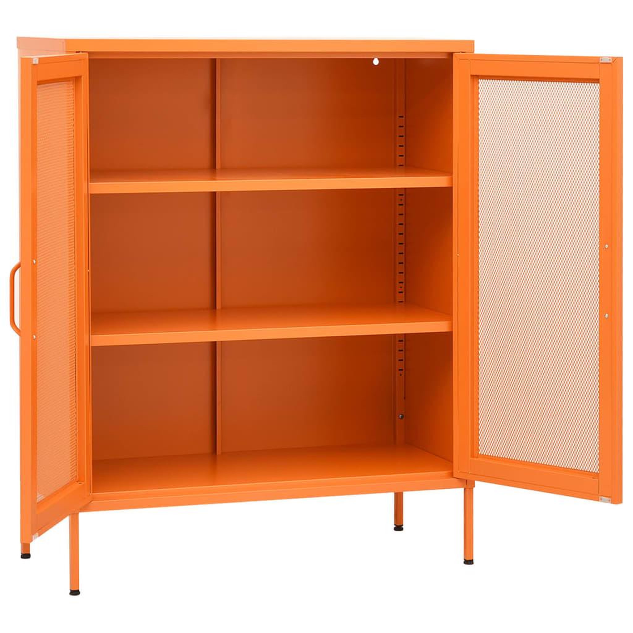 Voir la diapositive 4 : VIDAXL Armoire de rangement Orange 80x35x101,5 cm Acier