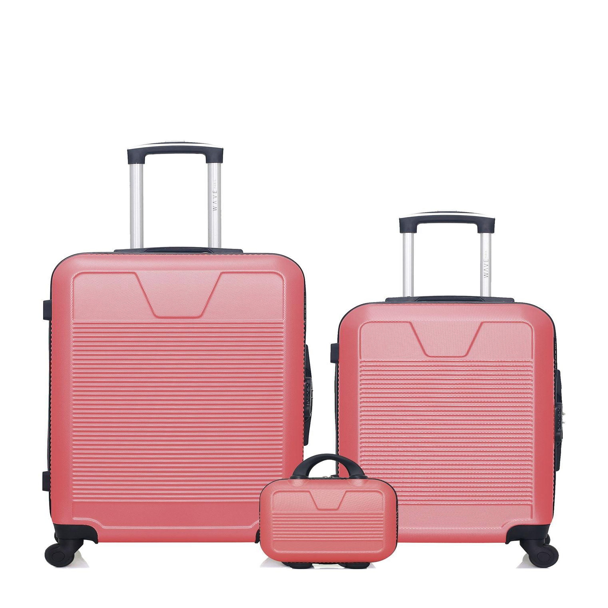 WAVE PARIS Wave paris - lot de 3 - valise weekend, valise cabine et vanity selenga