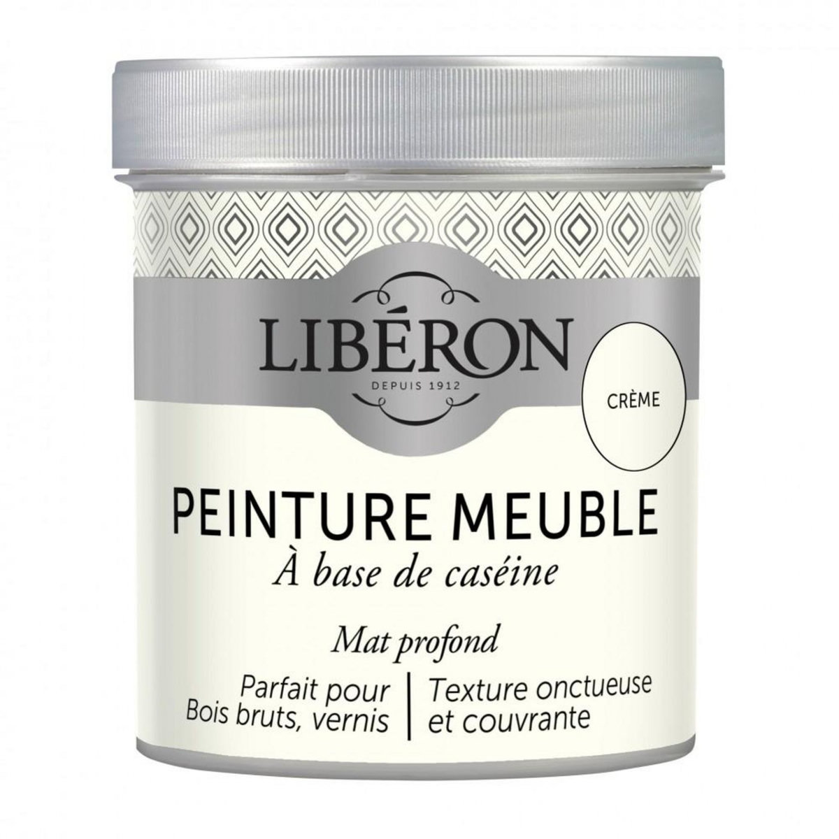 Liberon Peinture meuble et boiserie Caséine LIBERON crème mat 0.5 l