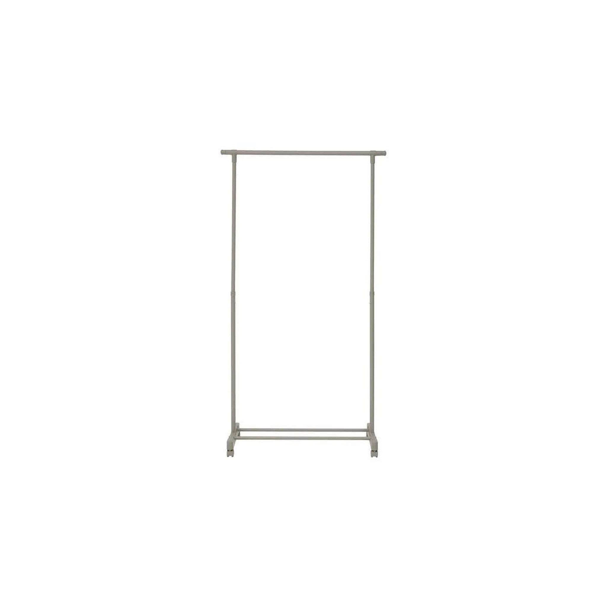 Voir la diapositive 3 : FIVE Portant à vêtements extensible  hangy  92-145cm gris