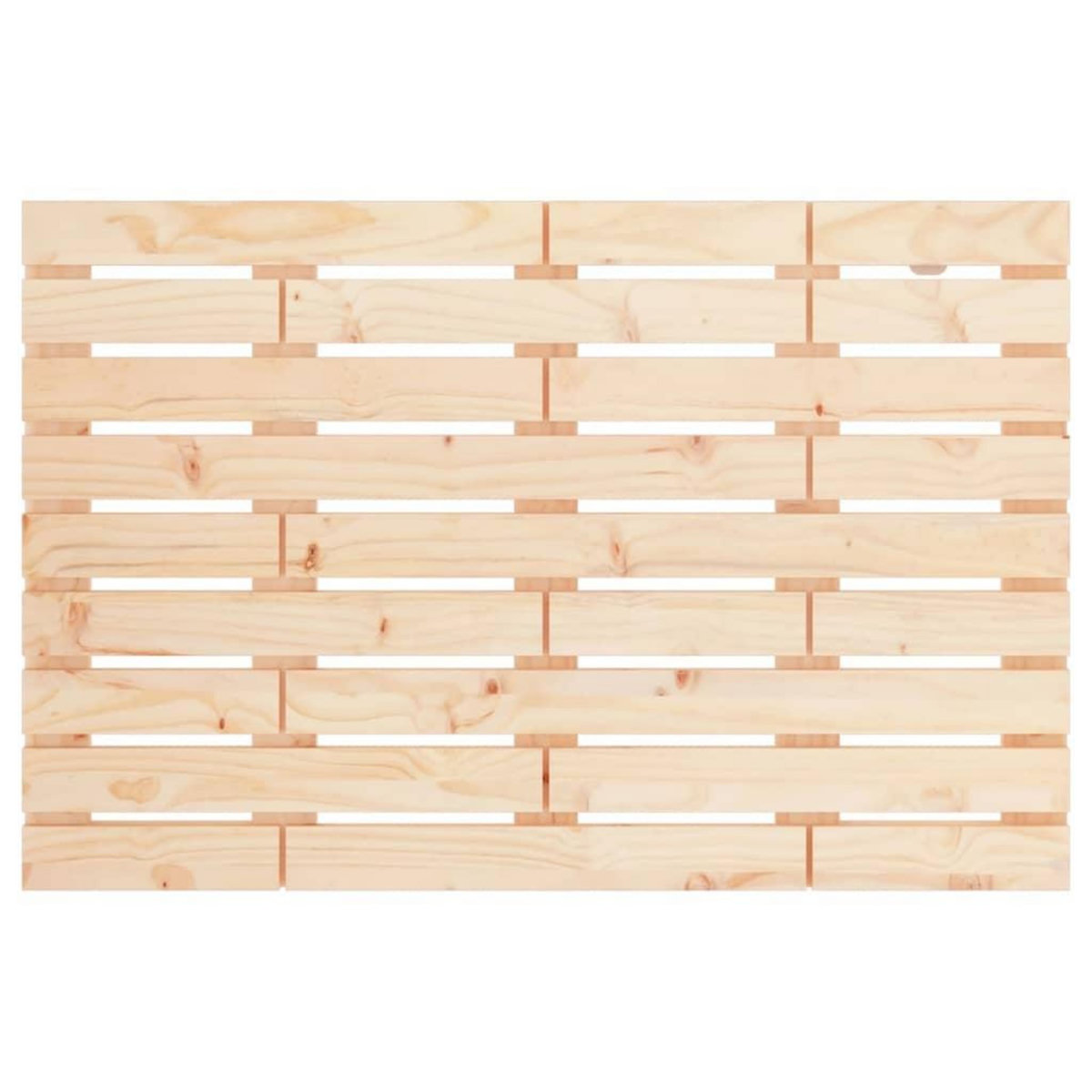 VIDAXL Tete de lit murale 96x3x63 cm Bois massif de pin