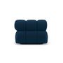 Voir la diapositive 5 : LISA DESIGN Ruby - module d'assise méridienne gauche en velours texturé