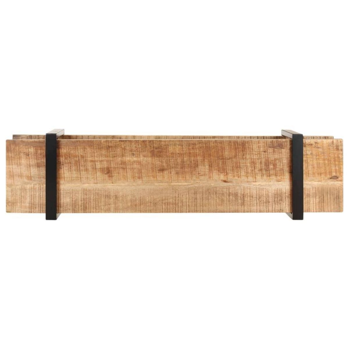 VIDAXL Meuble TV 160x40x40 cm Bois massif de manguier brut