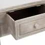 ATMOSPHERA Console traditionnelle en bois Charme - L. 80 x H. 76 cm - Marron