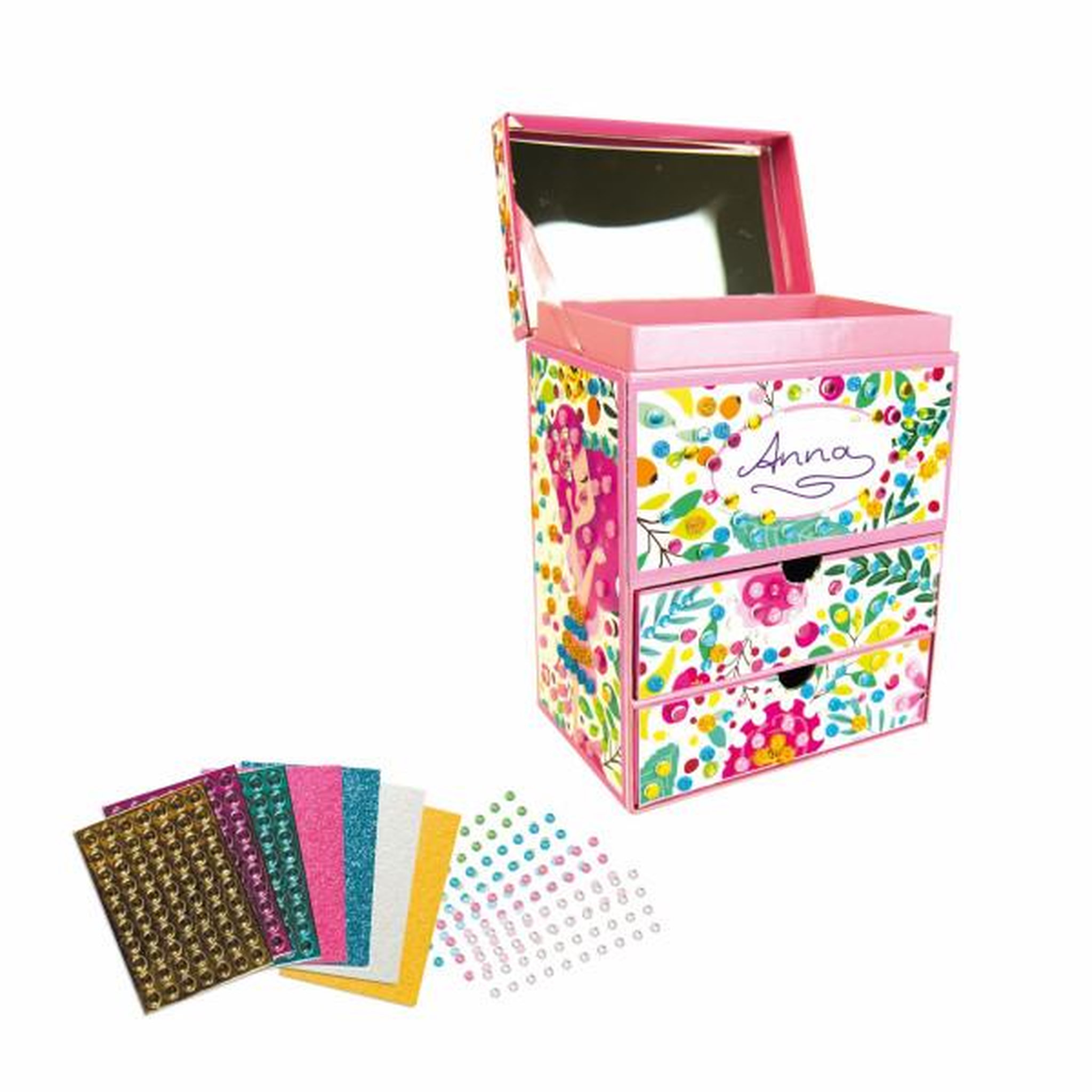Voir la diapositive 3 : SYCOMORE 3D Mosaiques - SYCOMORE - Stick'N Fun - Coffret bijoux - Des 5 ans