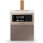 Voir la diapositive 1 : SONORO Radio réveil EASY Blanc (mat) - rosé