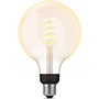 Voir la diapositive 4 : Philips Ampoule LED connectée HUE White Ambiance E27 Globe G. Filament