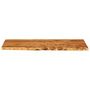 Voir la diapositive 3 : VIDAXL Dessus de meuble-lavabo de salle de bain Acacia 140x52x3,8 cm