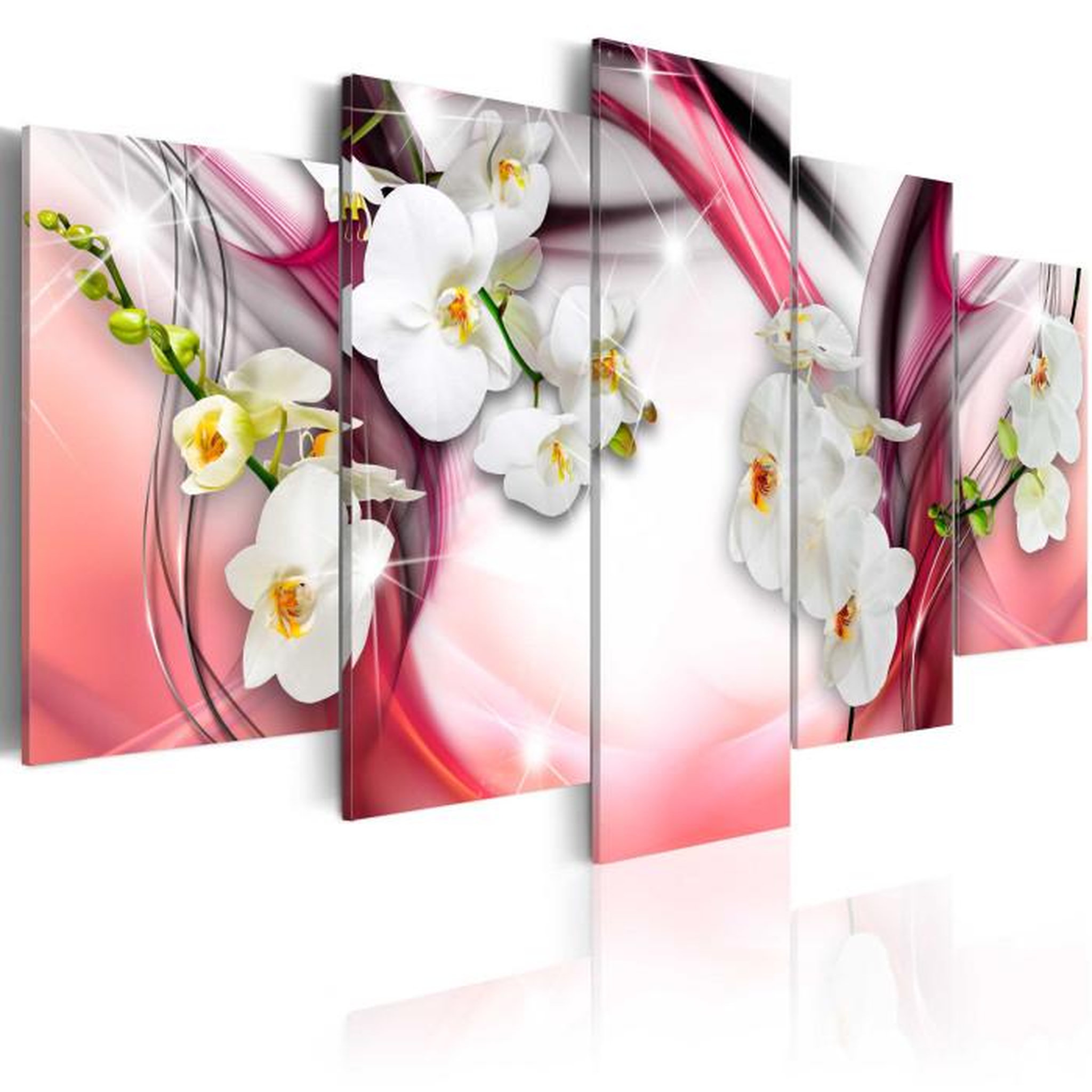 Paris Prix Tableau Imprimé  Mélodie Rose. Coloris disponibles : Multicolore