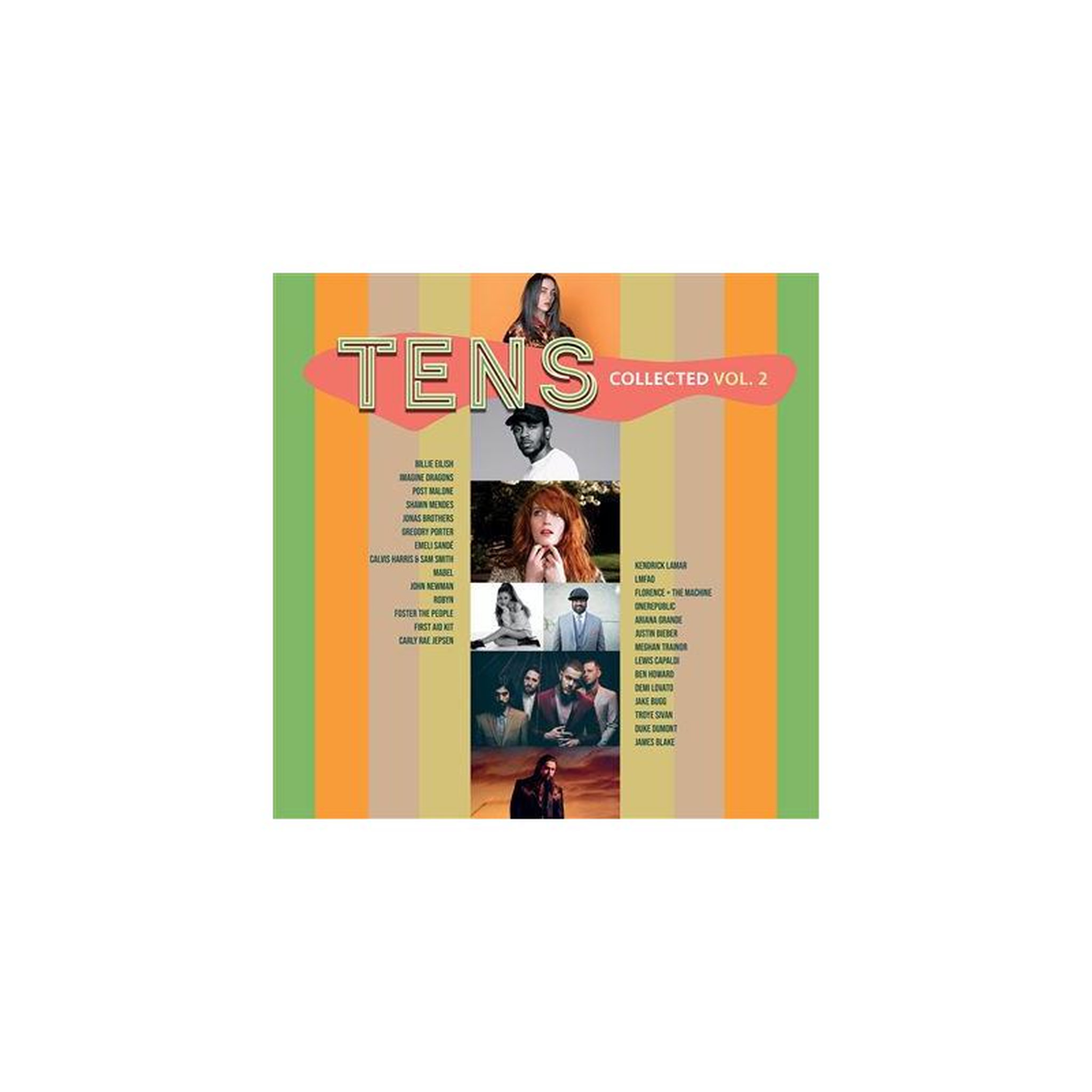 Album vinyle tens collected vol. 2 jaune (jaune)