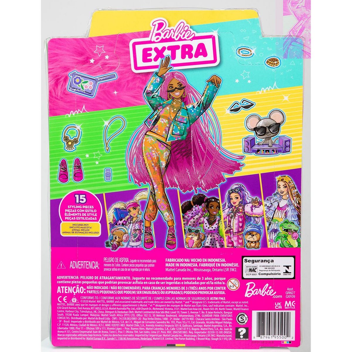 BARBIE Barbie Extra Souris DJ