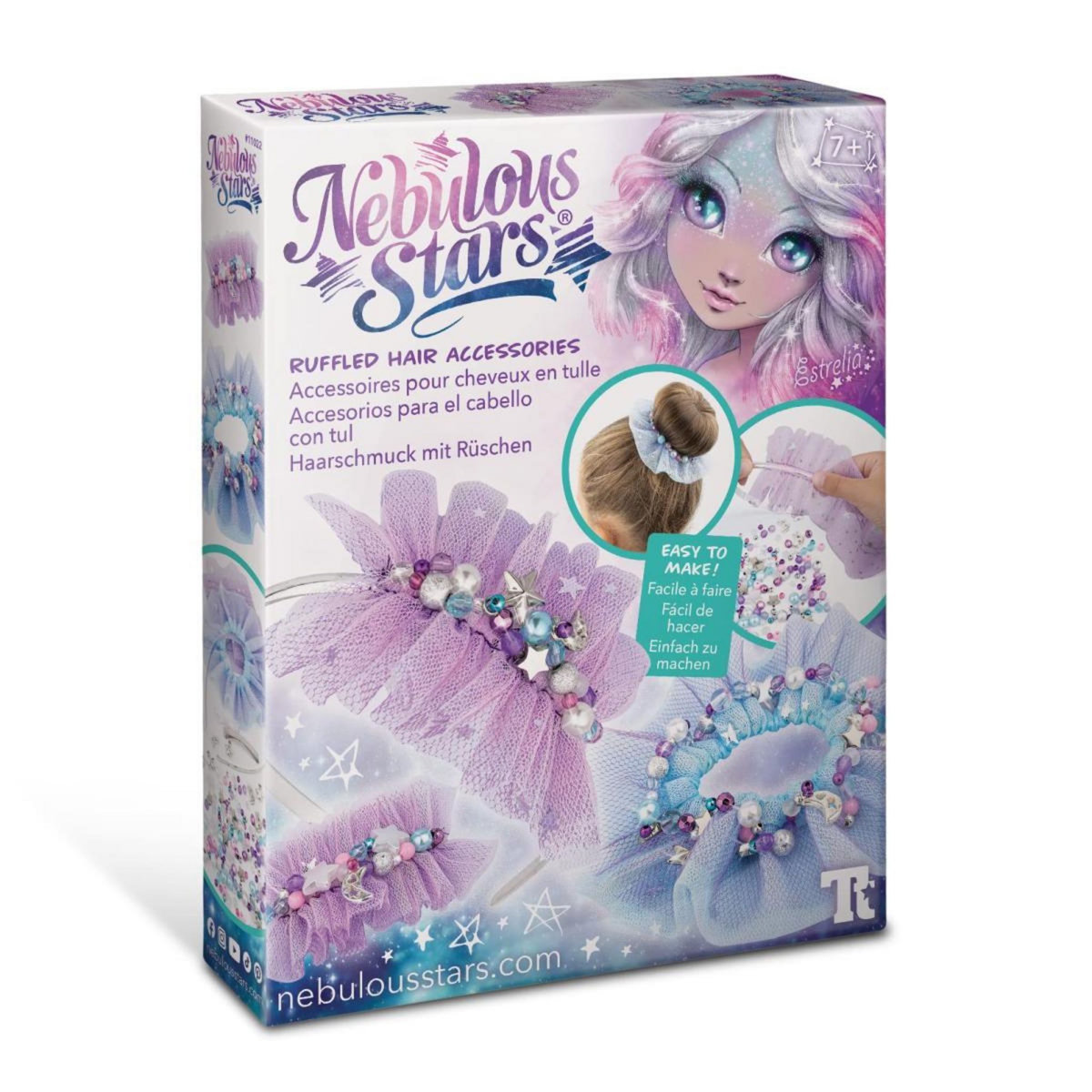 NEBULOUS STAR Coffret creatif accesoires cheveux en tulle