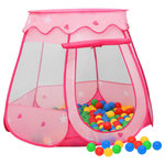 VIDAXL Tente de jeu pour enfants Rose 102x102x82 cm