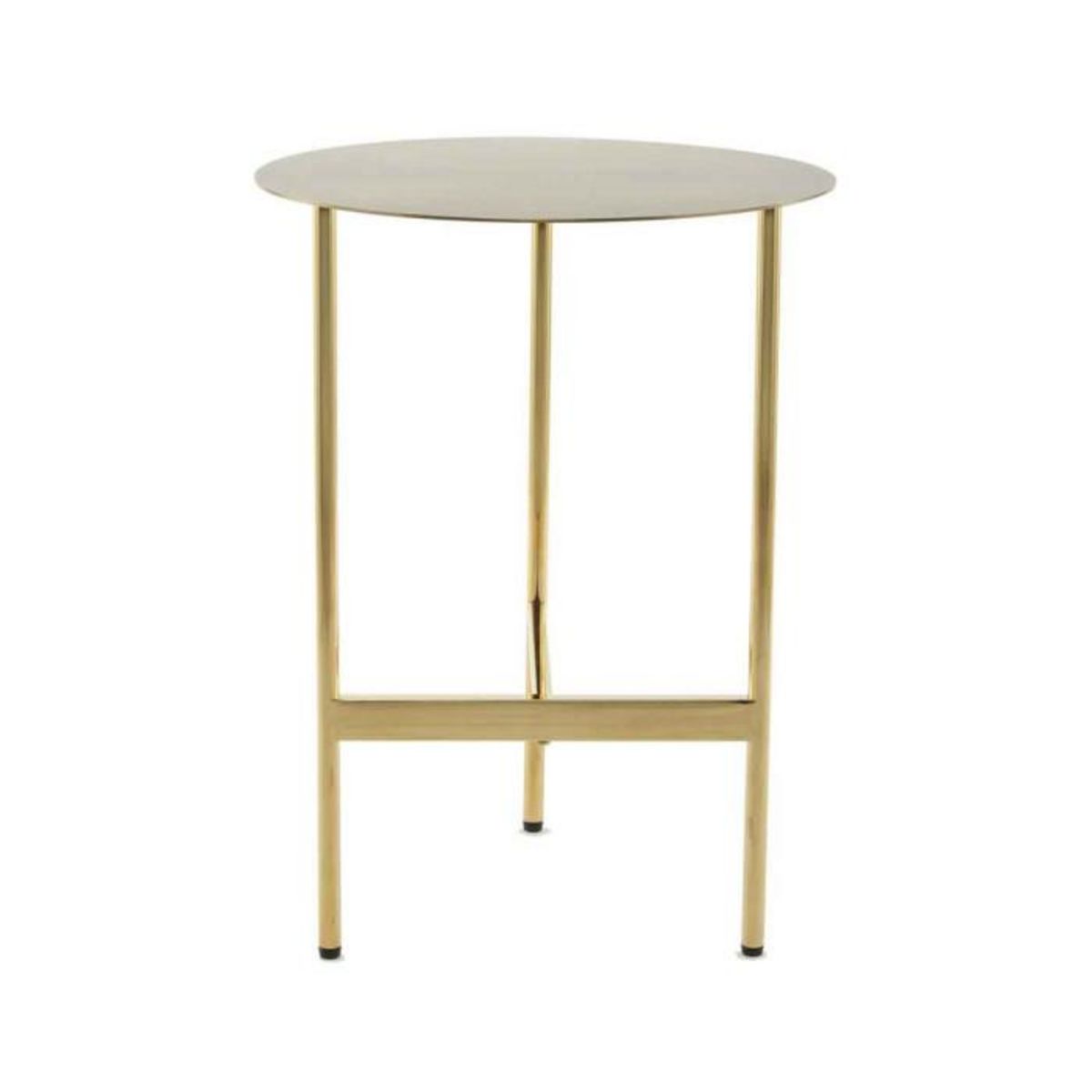 Paris Prix Table d'Appoint Ronde Design  Pema  54cm Or