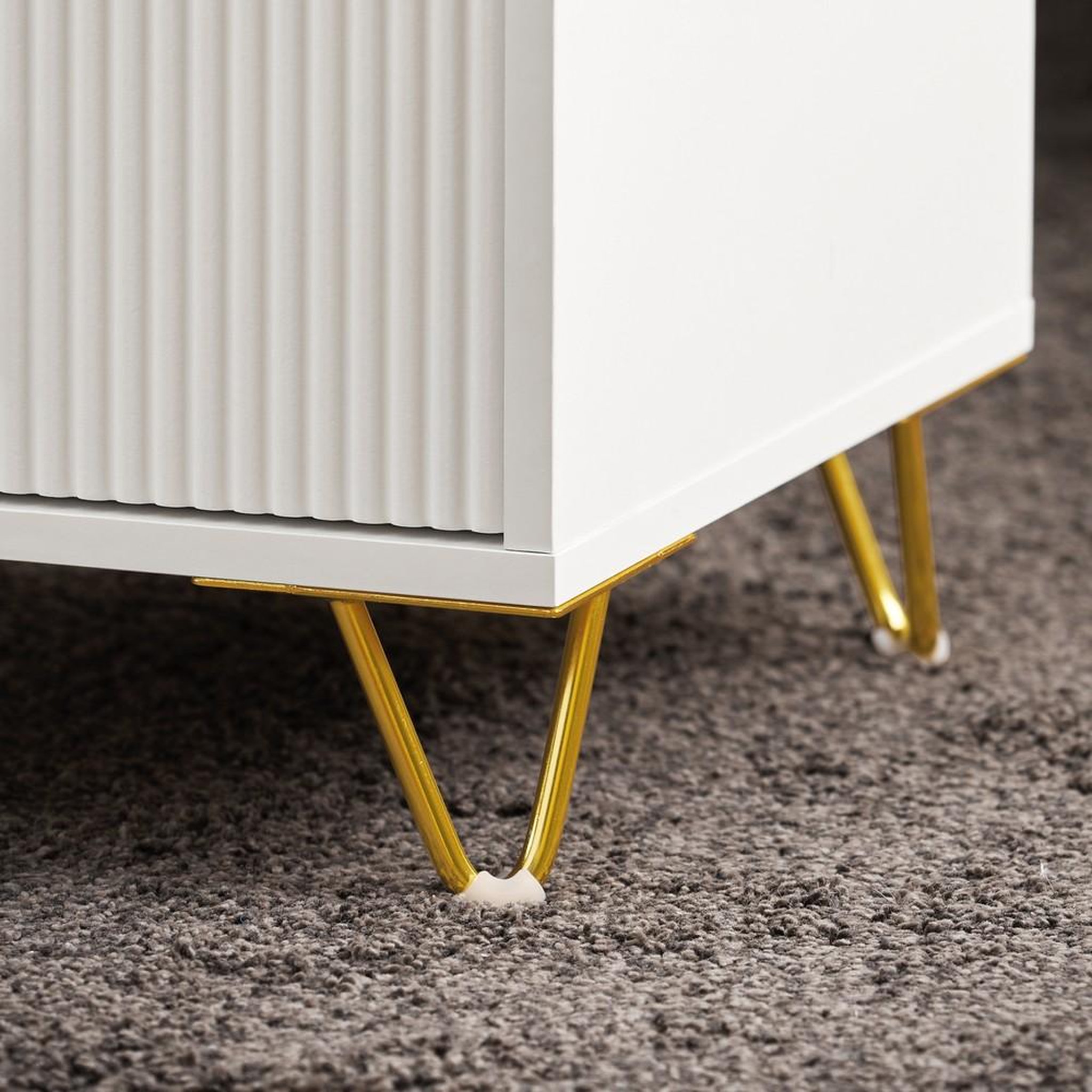 Voir la diapositive 6 : SOBUY SoBuy - Table De Chevet à 3 tiroirs - Moderne - FBT115-L