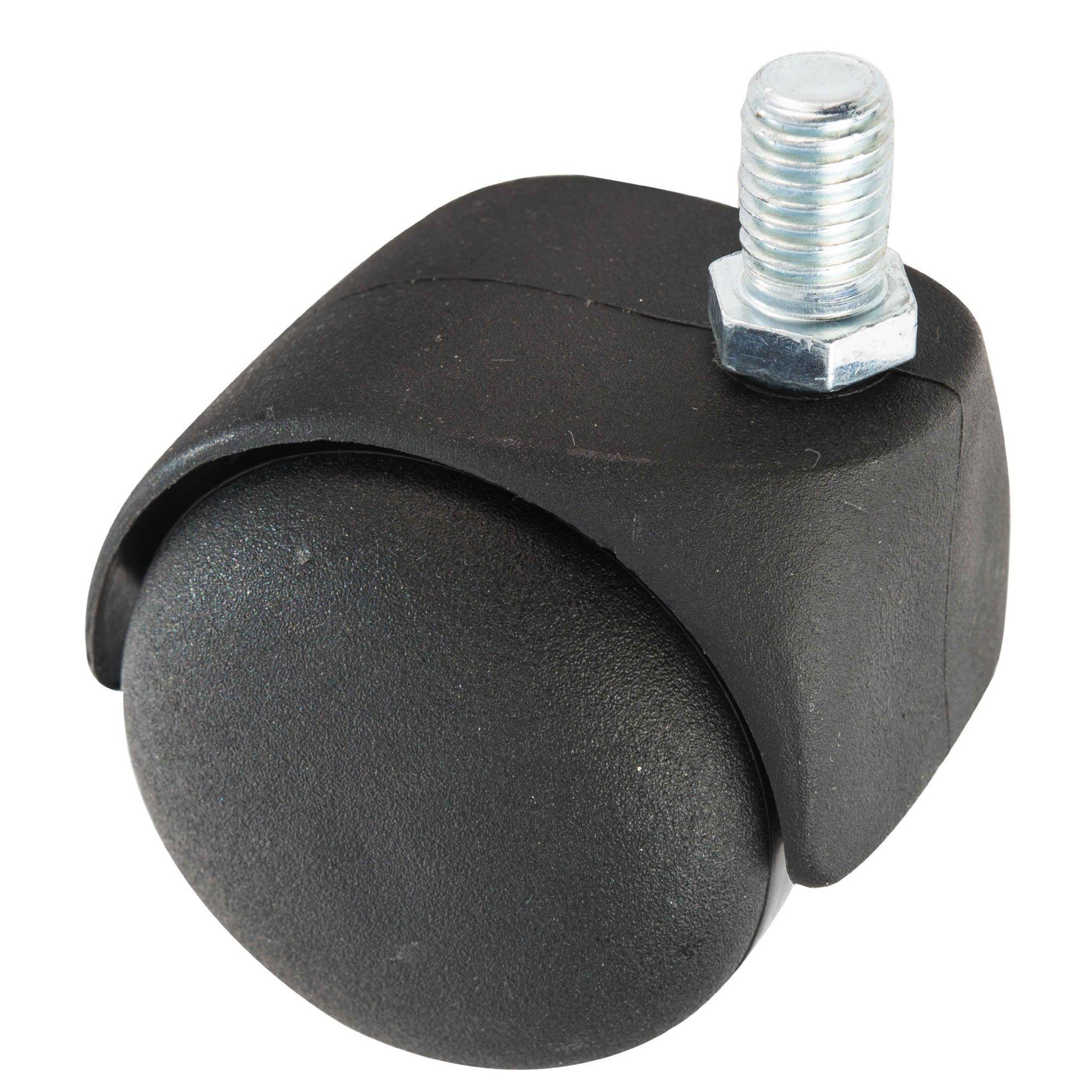 Voir la diapositive 2 : Tente Roulette double 5cm avec axe fileté
