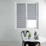 Voir la diapositive 1 : Paris Prix Store Enrouleur Jour Nuit  Daynight  45x180cm Gris