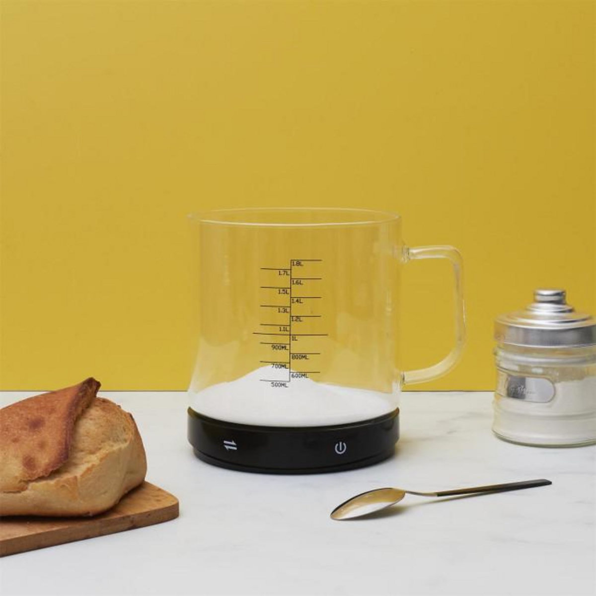 Paris Prix Balance Verre Doseur  Amovible  1,5L Transparent